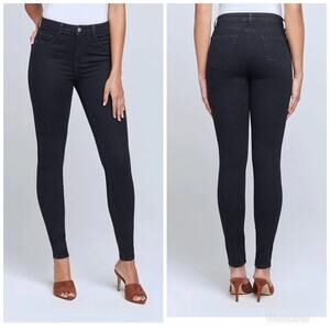 L'Agence Marguerite High Rise Skinny Jeans in Tru Blue Size 25 NWT